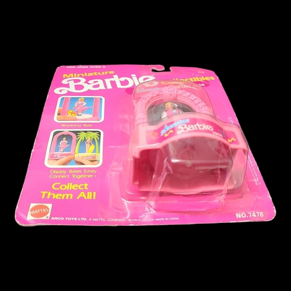 Vintage Miniature Barbie Collectibles "Sensations Barbie 1988" - Picture 13 of 13